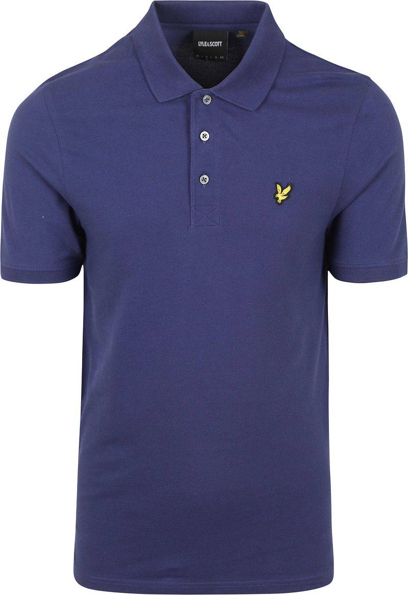 Lyle and Scott Poloshirt Deep Indigo - Größe S von Lyle and Scott