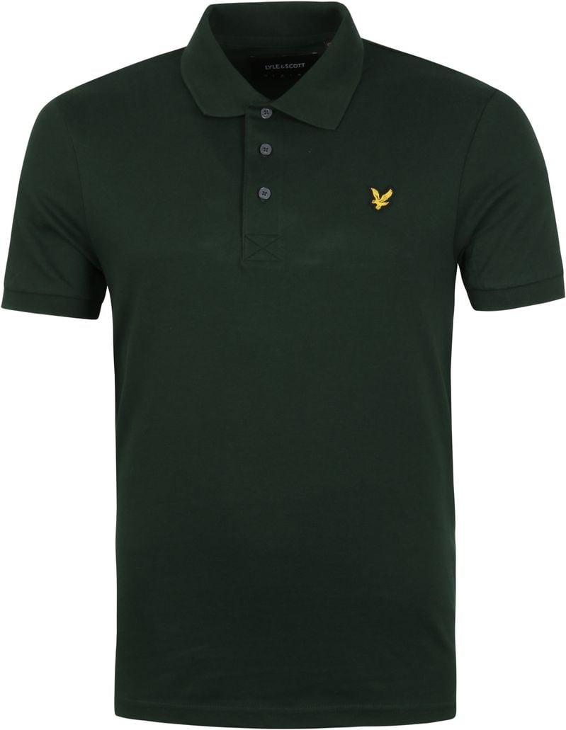 Lyle and Scott Poloshirt Dunkelgrün - Größe L von Lyle and Scott