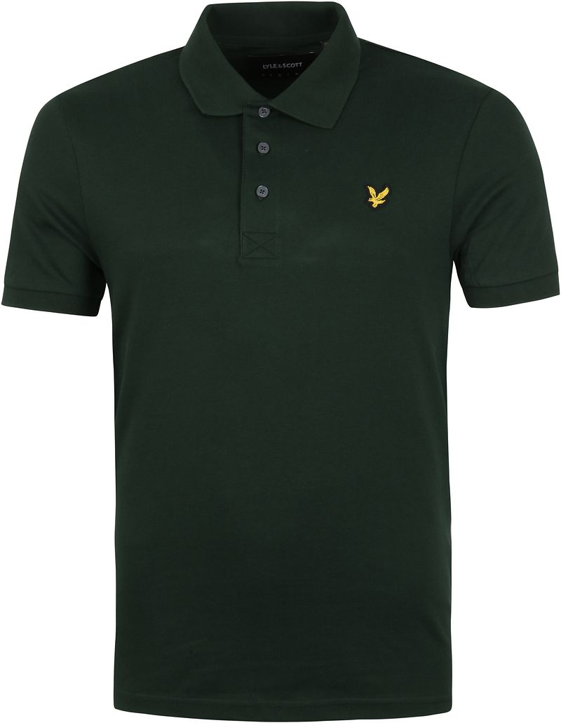 Lyle and Scott Poloshirt Dunkelgrün - Größe M von Lyle and Scott