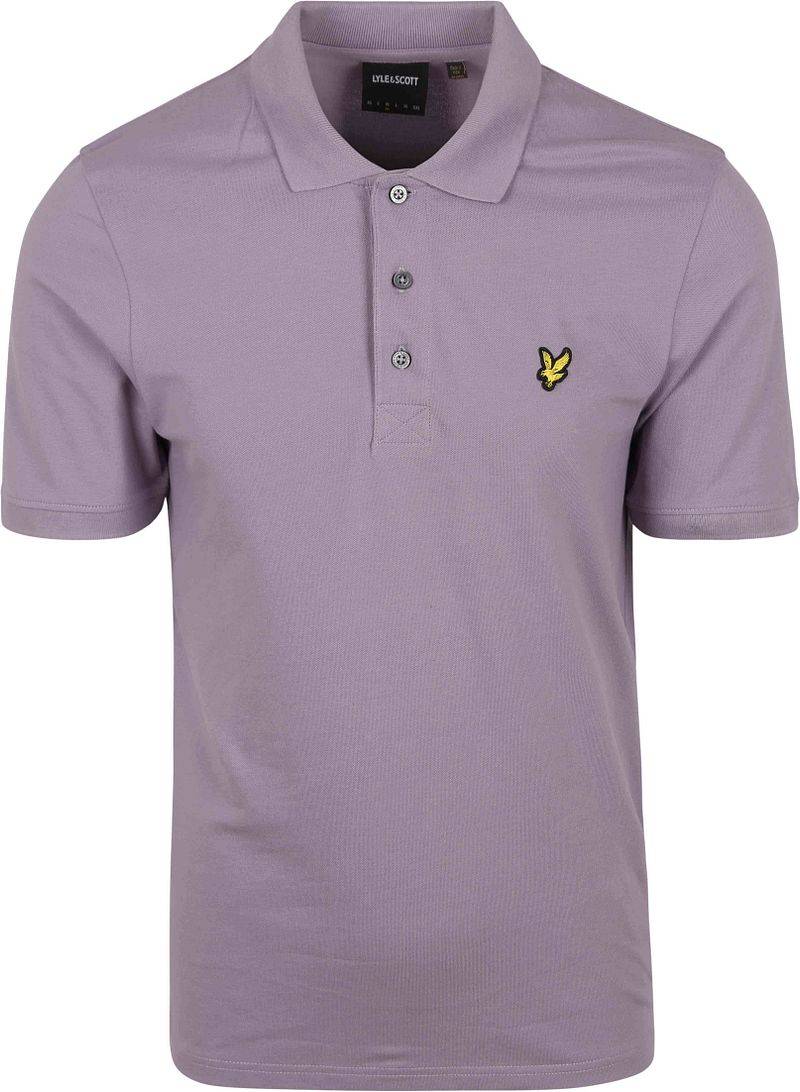 Lyle and Scott Poloshirt Dusk Purple - Größe M von Lyle and Scott