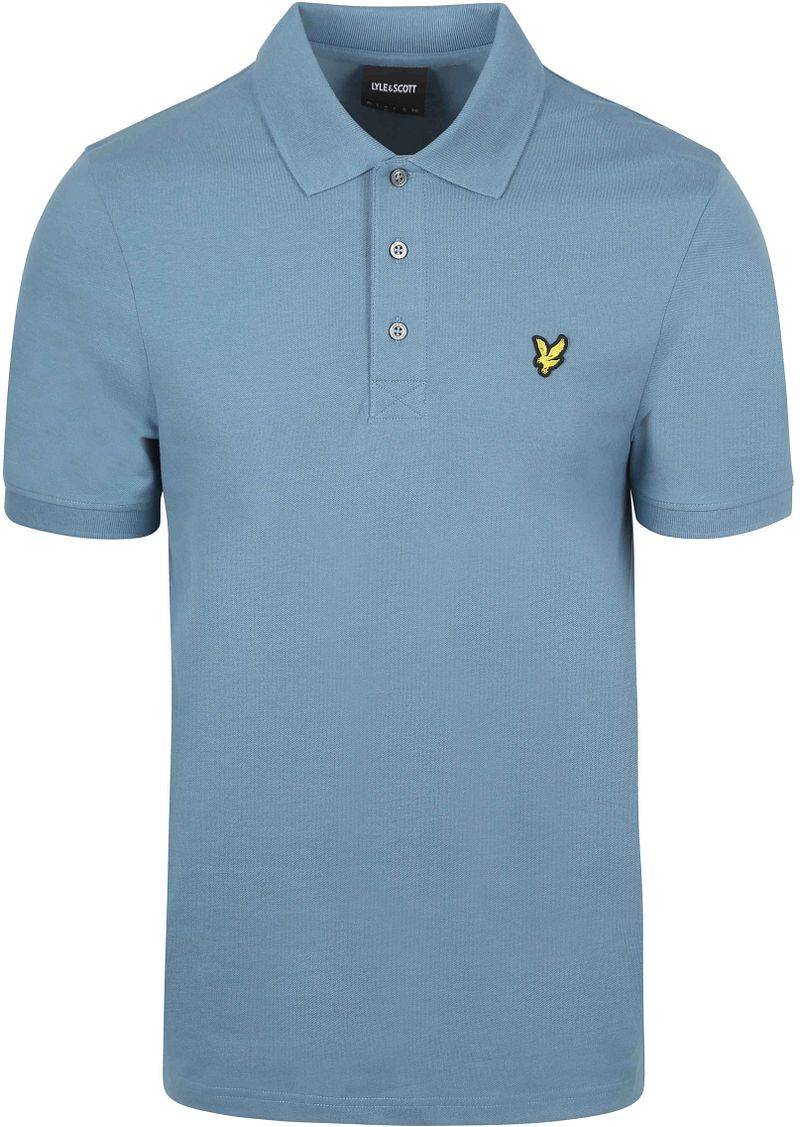 Lyle and Scott Poloshirt Ocean Sky - Größe L von Lyle and Scott