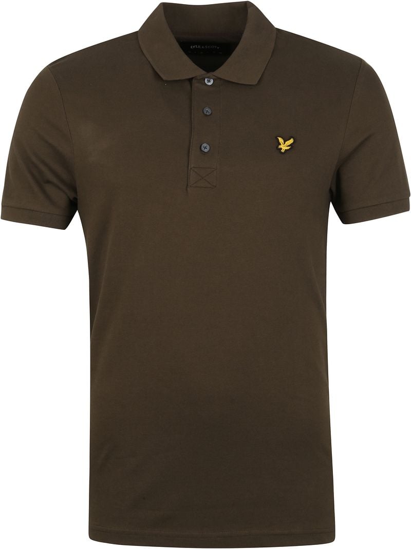 Lyle and Scott Poloshirt Olive - Größe XL von Lyle and Scott