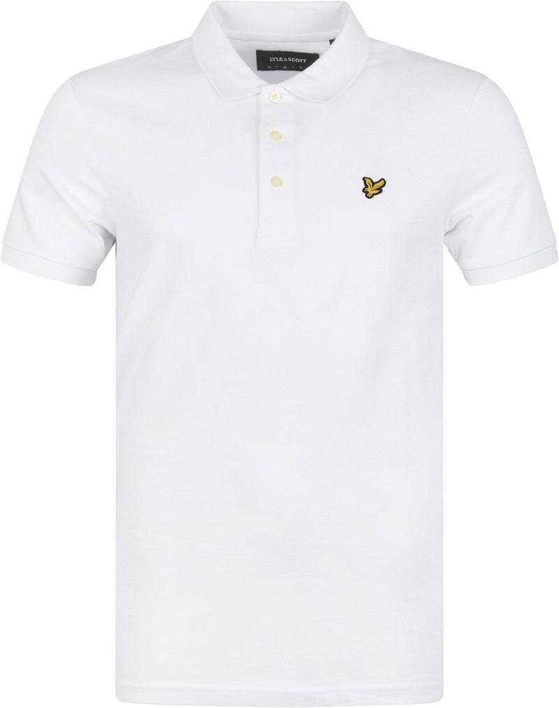 Lyle and Scott Poloshirt Weiß  - Größe L von Lyle and Scott