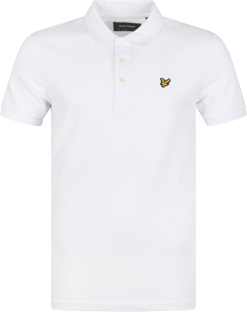 Lyle and Scott Poloshirt Weiß  - Größe M von Lyle and Scott