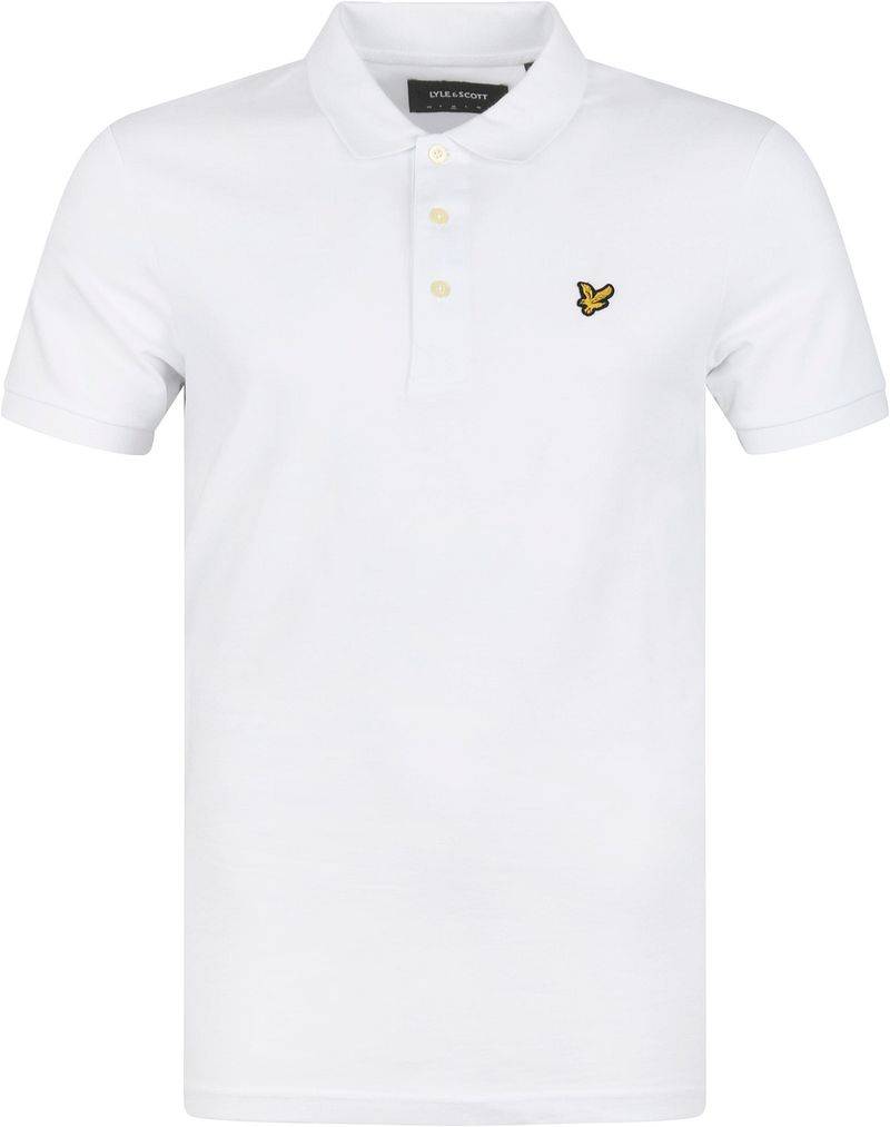 Lyle and Scott Poloshirt Weiß  - Größe XS von Lyle and Scott