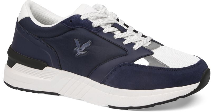 Lyle & Scott Bennachie Sneaker Navy - Größe 46 von Lyle and Scott