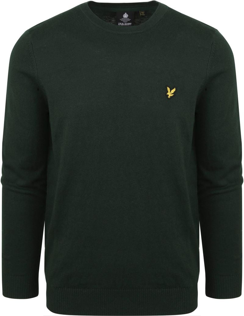 Lyle & Scott Dark Green Pullover - Größe L von Lyle and Scott