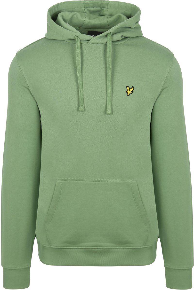 Lyle und Scott Kapuzenpullover Grün - Größe M von Lyle and Scott