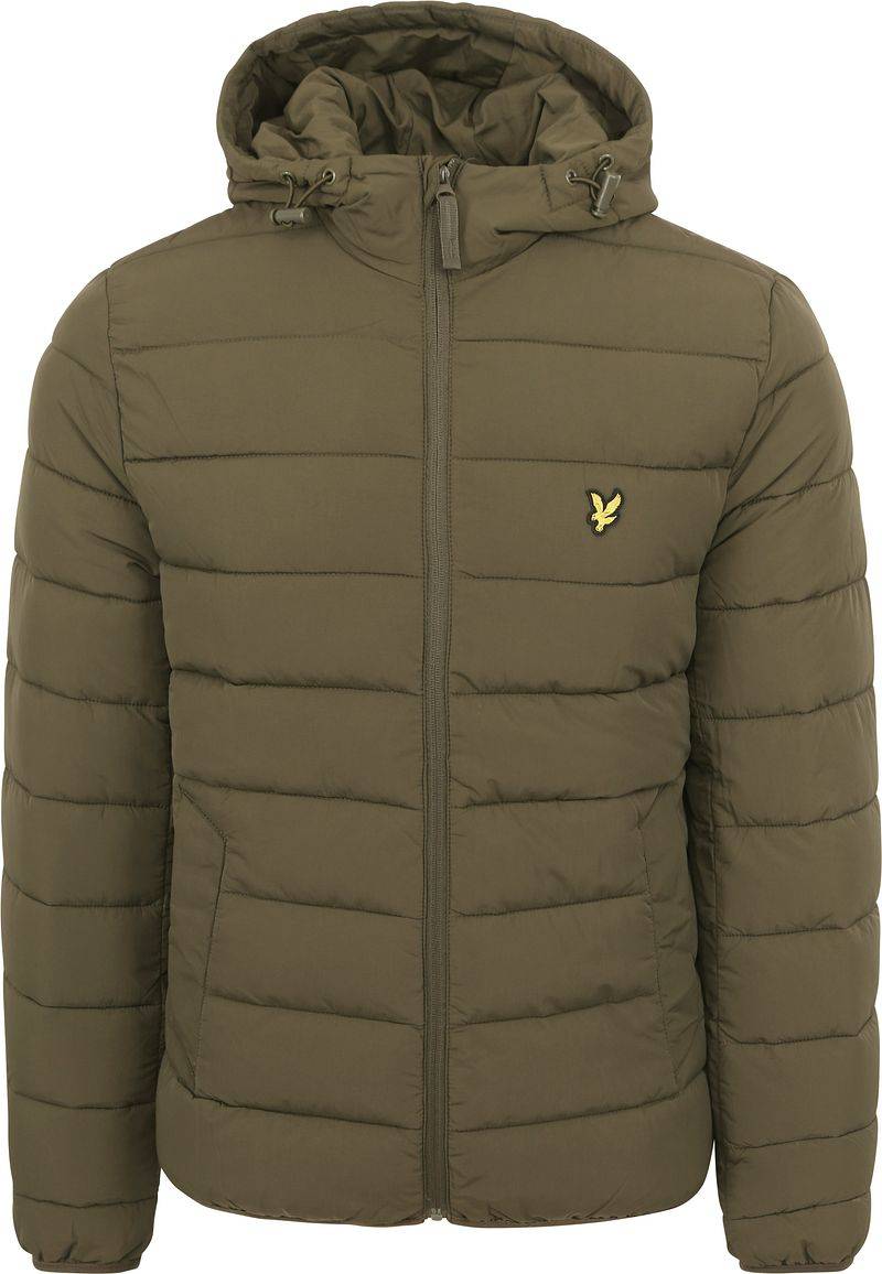 Lyle & Scott Lightweight Jacke Olivgrün - Größe M von Lyle and Scott