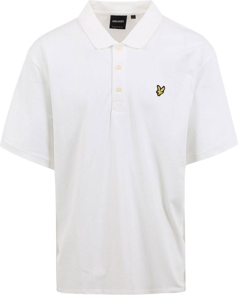 Lyle und Scott Plussize Polo Weiß - Größe 5XL von Lyle and Scott