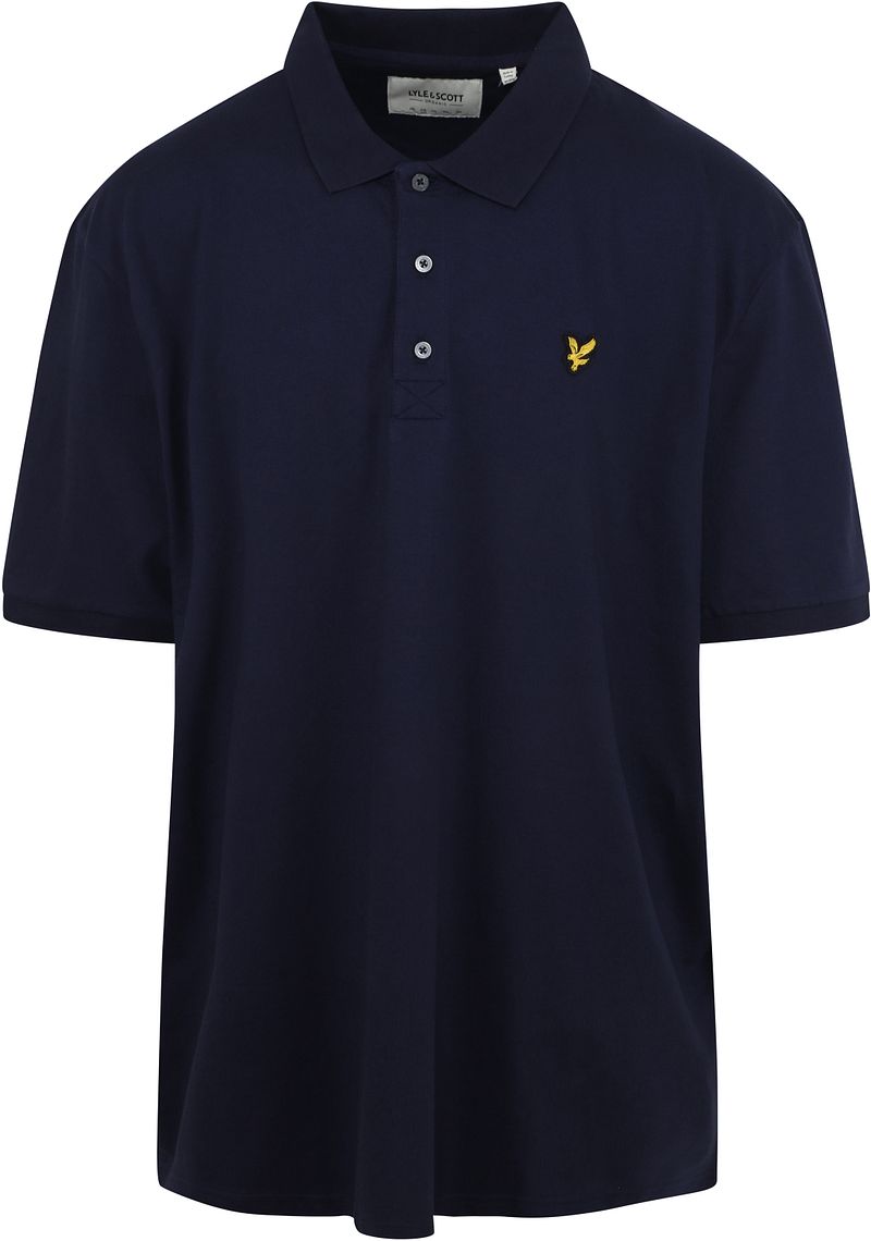 Lyle und Scott Poloshirt Marine - Größe 4XL von Lyle and Scott