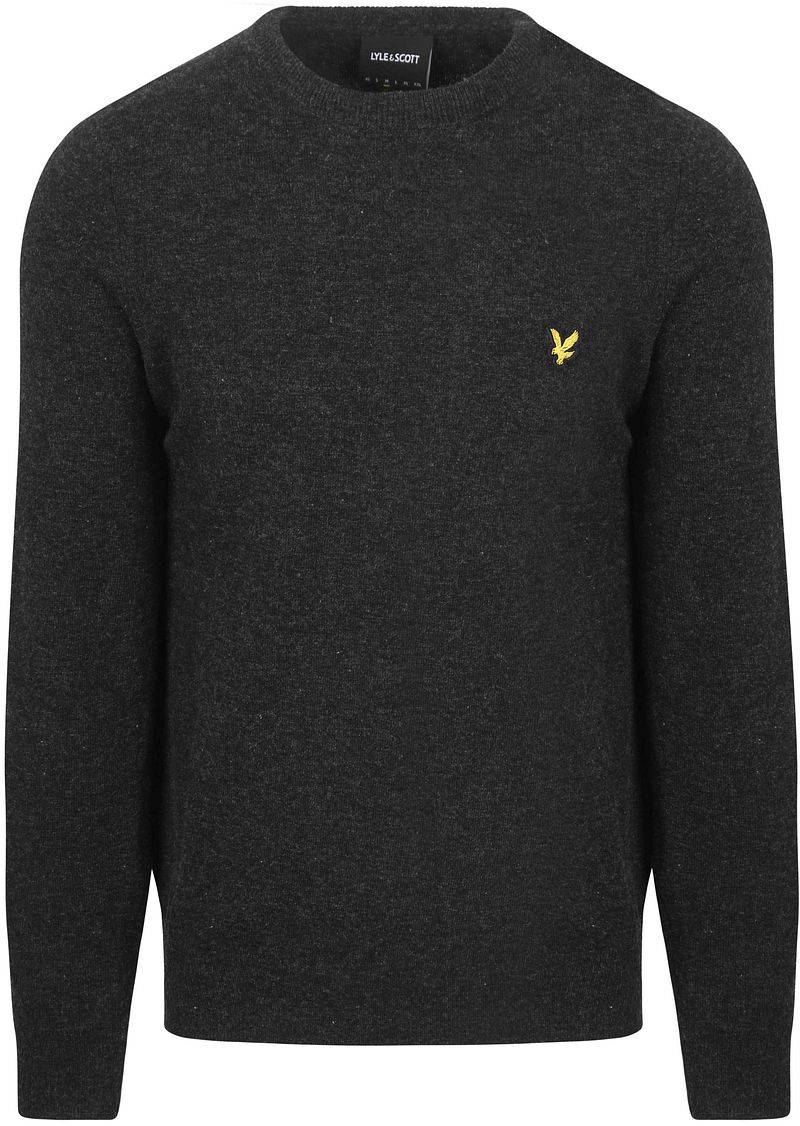 Lyle & Scott Pull Lammwolle Schwarz - Größe XXL von Lyle and Scott