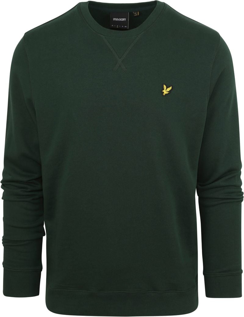 Lyle & Scott Pullover Dunkelgrün - Größe L von Lyle and Scott