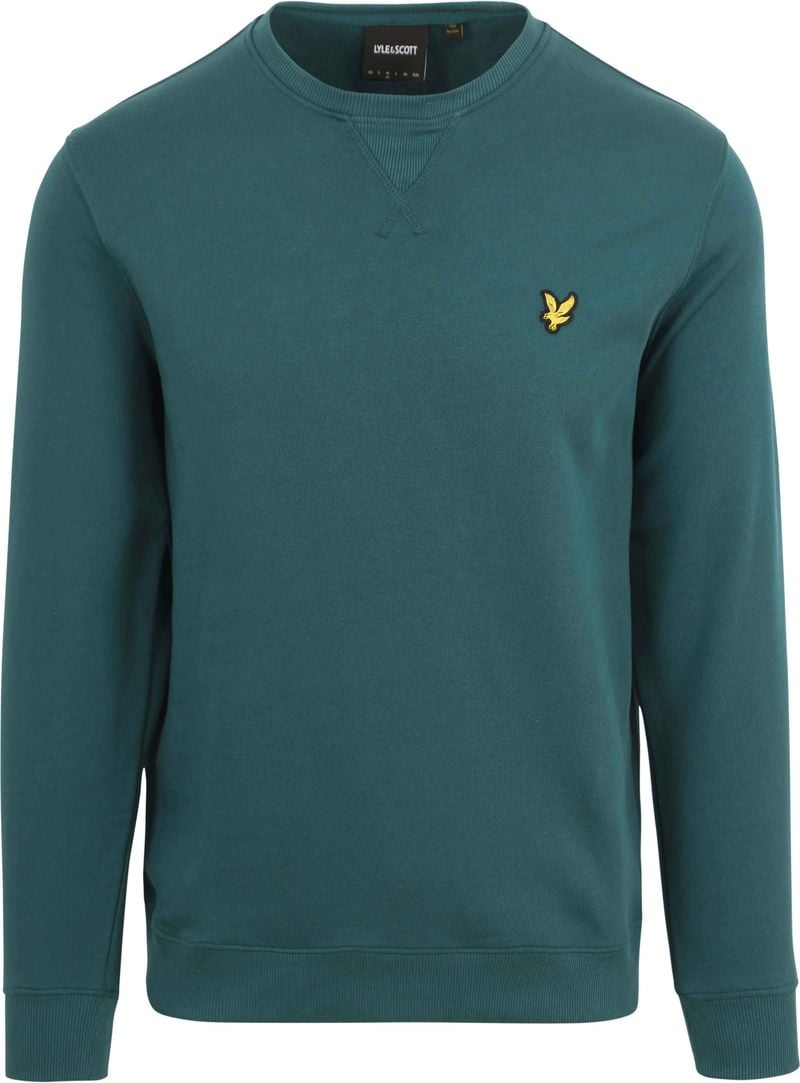 Lyle & Scott Pullover Dunkelgrün - Größe L von Lyle and Scott