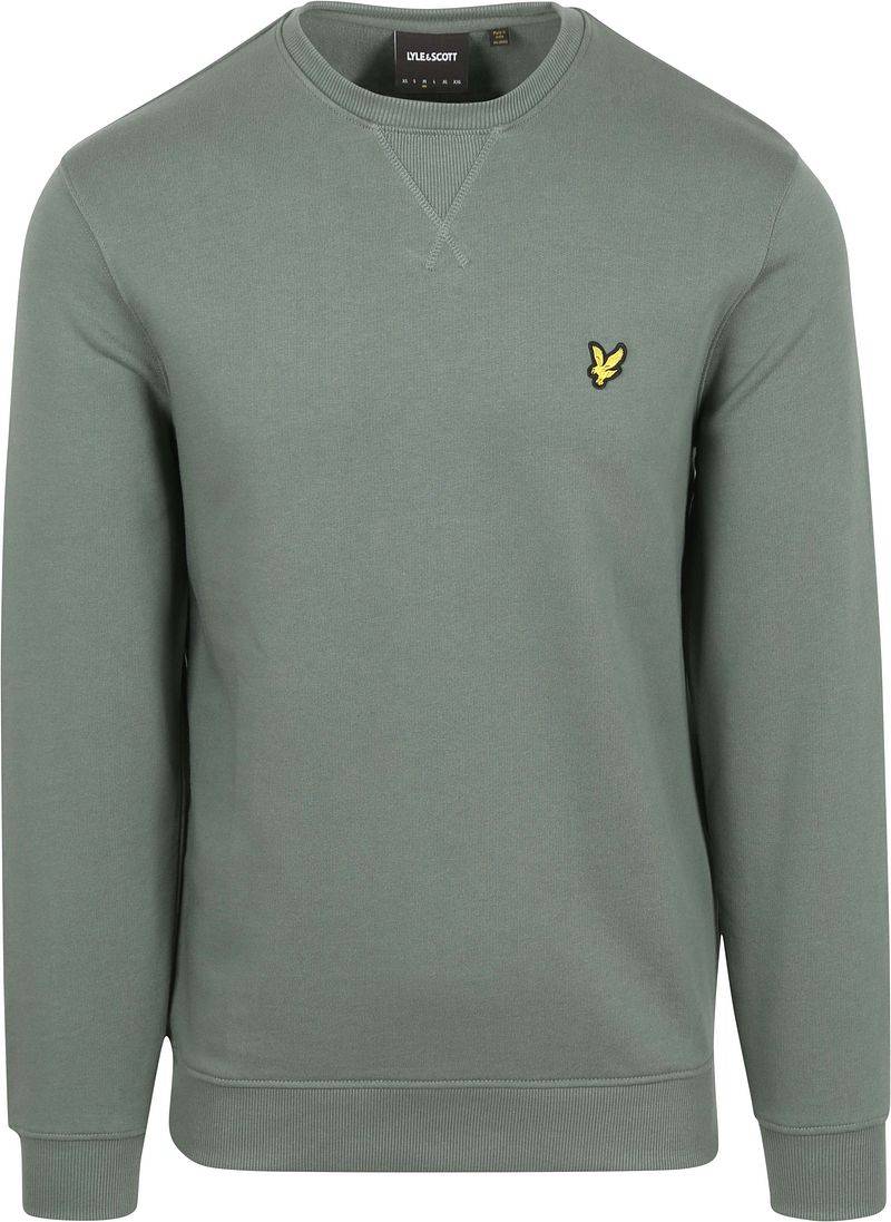 Lyle & Scott Pullover Mercurial Grün - Größe L von Lyle and Scott