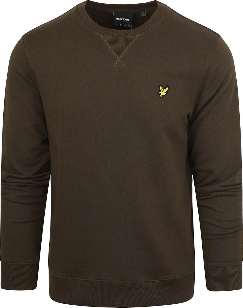 Lyle & Scott Pullover Olive - Größe L von Lyle and Scott