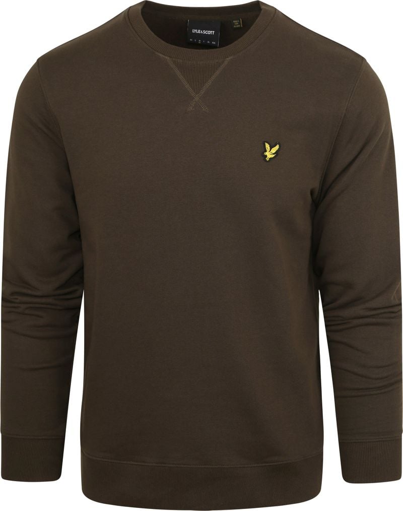 Lyle & Scott Pullover Olive - Größe M von Lyle and Scott