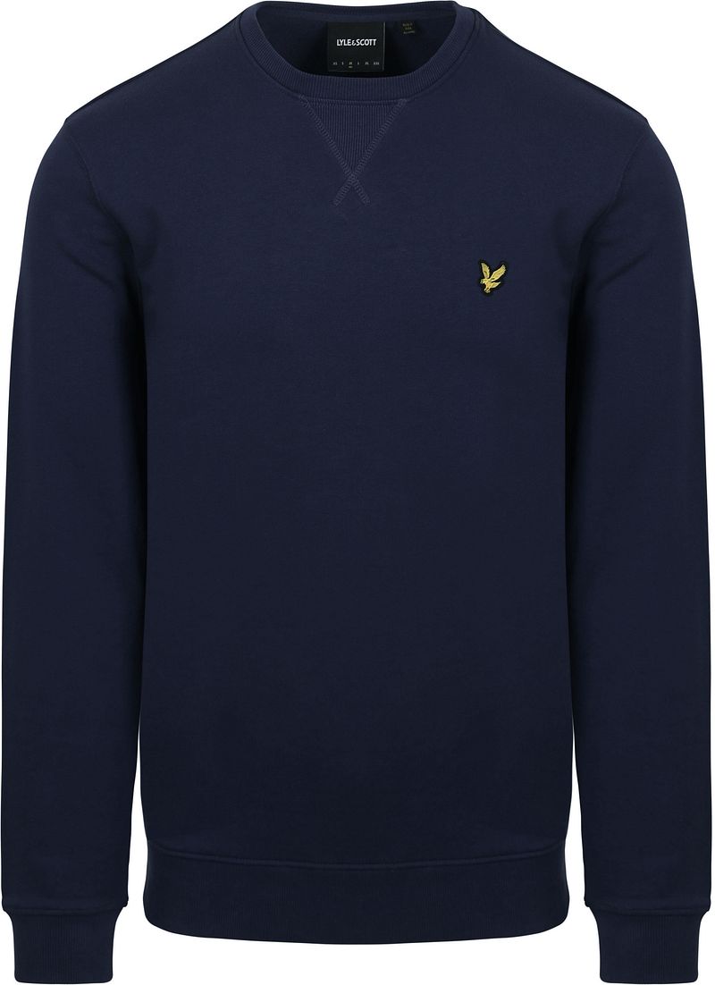 Lyle & Scott Sweat Crewneck Dark Navy - Größe XS von Lyle and Scott