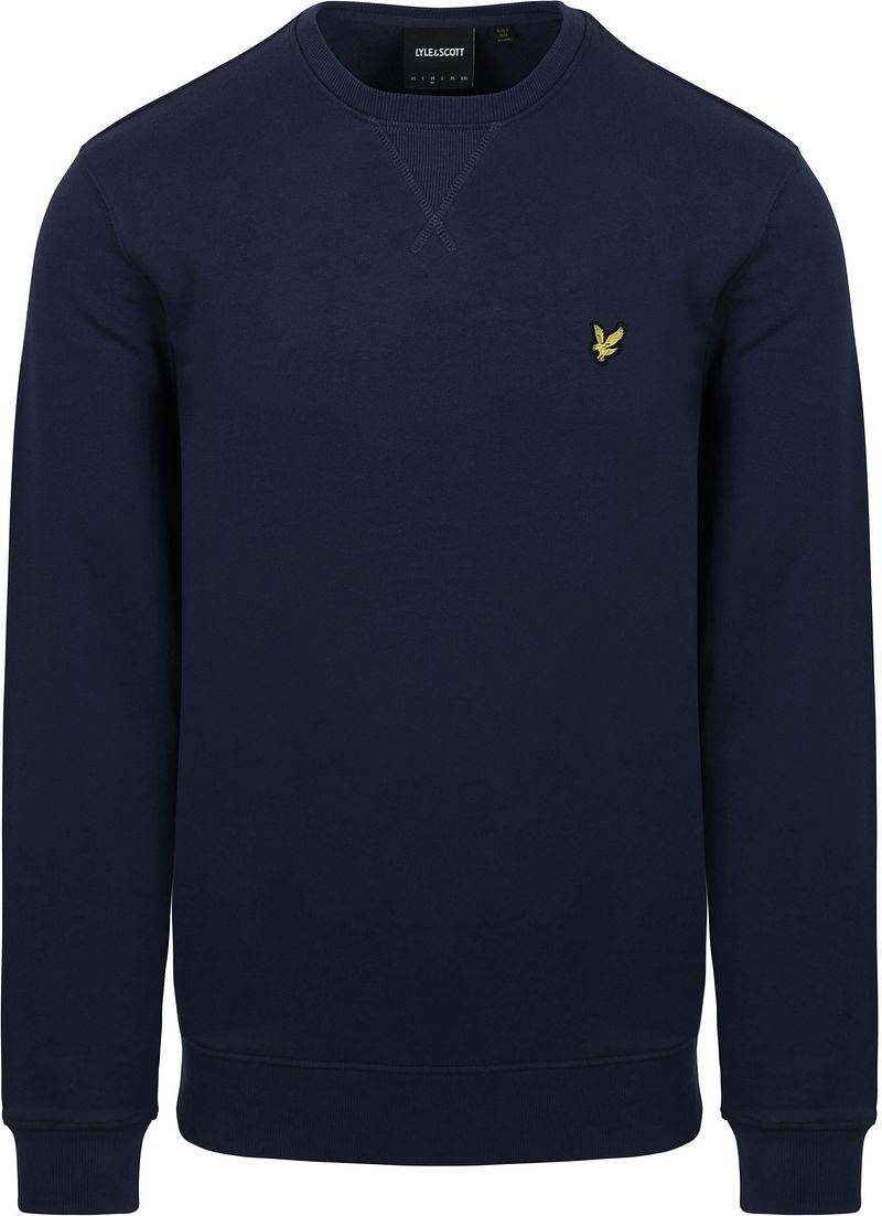 Lyle & Scott Sweat Crewneck Dark Navy - Größe XS von Lyle and Scott