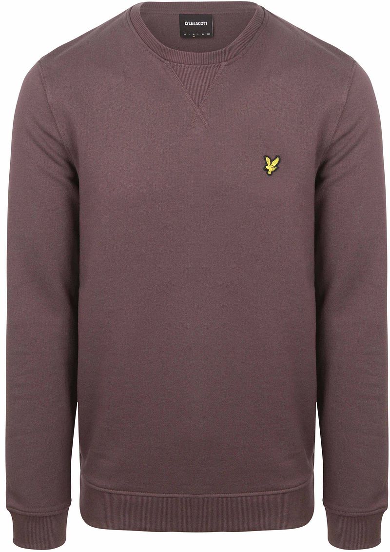 Lyle & Scott Sweat Crewneck Espresso - Größe XXL von Lyle and Scott