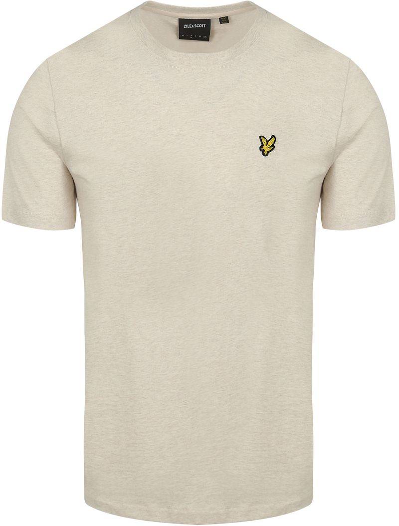 Lyle und Scott T-Shirt Heather Ecru - Größe XXL von Lyle and Scott