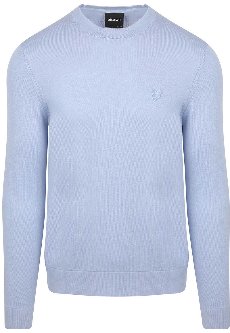 Lyle & Scott Tonal Pullover Hellblau - Größe XXL von Lyle and Scott