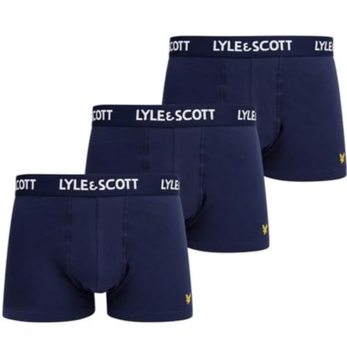 Lyle & Scott Basic Core Trunk Boxershorts Herren (3-pack) - M von Lyle & Scott
