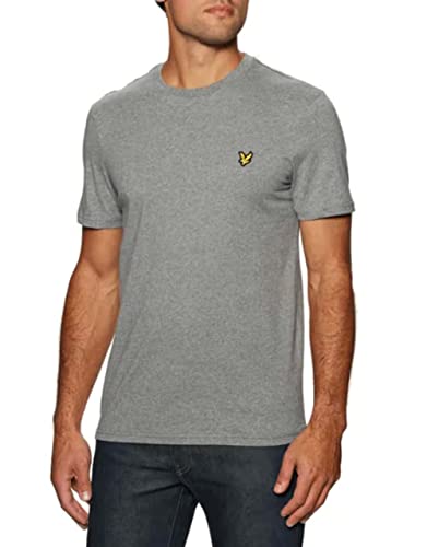 Lyle & Scott T-Shirt Herren | mit Rundhals-Ausschnitt und kurzen Ärmeln | mit goldenem Adler-Logo auf der Brust | XS — XXL… von Lyle & Scott