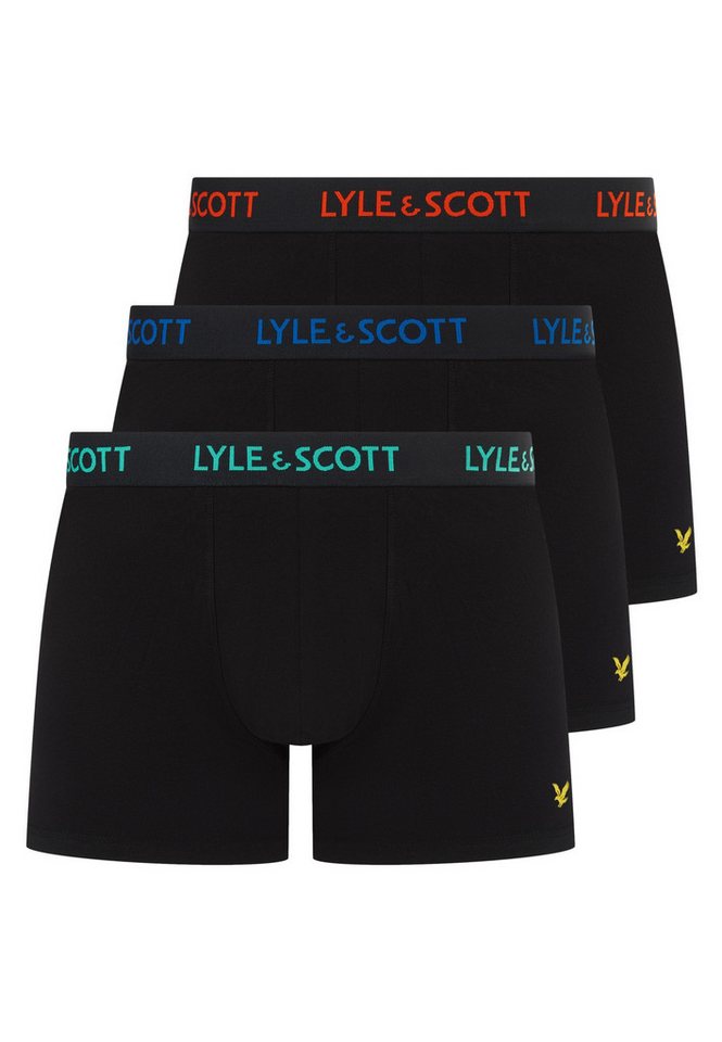 Lyle & Scott Boxershorts Boxershorts BARCLAY Unterhosen 3-Pack (3-St) von Lyle & Scott