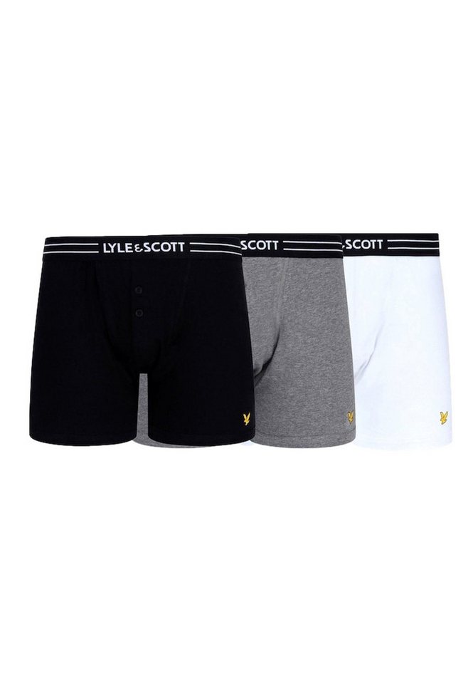 Lyle & Scott Boxershorts Boxershorts LEWIS Unterhosen 3-Pack (3-St) von Lyle & Scott