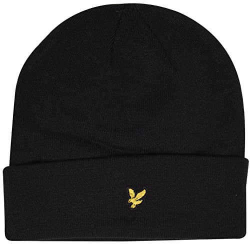 Lyle & Scott Beanie wintermütze Herren für Damen und Herren ist EIN modisches und Funktionelles Accessoire aus einem 100% Poliester Mischgarn für kühleres Wetter. von Lyle & Scott