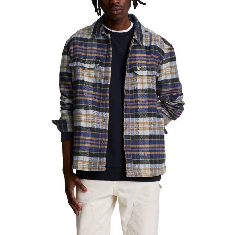 Lyle & Scott Flanellhemd Hemd Lyle&Scott Check Flannel Overshirt von Lyle & Scott
