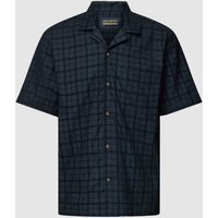 Lyle & Scott Freizeithemd mit Karomuster Modell 'Archive Polka' in Marine, Größe S von Lyle & Scott