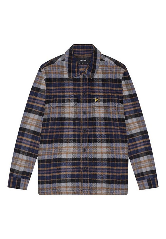 Lyle & Scott Hemdjacke Hemd Overshirt (1-St) von Lyle & Scott