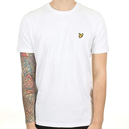 Lyle & Scott Herren Crew Neck T-Shirt, Weiß (White 626), Medium von Lyle & Scott