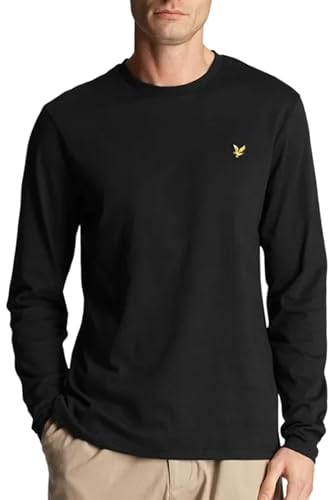 Lyle & Scott Langarmshirt Herren | Klassische Longsleeve Herren | für Freizeit und Alltag| Baumwolle | XS-XXL von Lyle & Scott