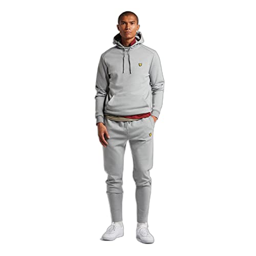 Lyle & Scott Herren Fly Fleece Golden Eagle Joggers - Mid Grau Marl - L von Lyle & Scott