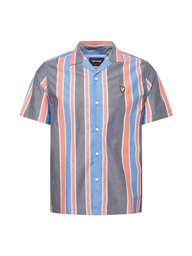 Lyle & Scott Herren Hemd Resort grau/blau/rot/weiß/gelb/schwarz L von Lyle & Scott