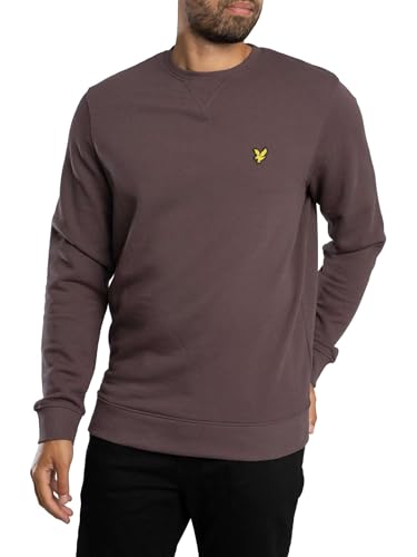 Lyle & Scott Herren Logo-Sweatshirt, Espresso, L von Lyle & Scott