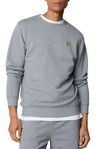 Lyle & Scott Premium Sweatshirt für Herren – 100% Baumwolle | Basic Design und Atmungsaktiv | XS-XXL von Lyle & Scott