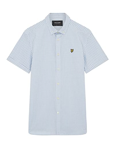 Lyle & Scott SW1201VOG W490 Herren Shirt Blau von Lyle & Scott