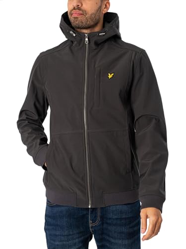 Lyle & Scott Herren Soft Shell Jacke, Gunmetal, M von Lyle & Scott