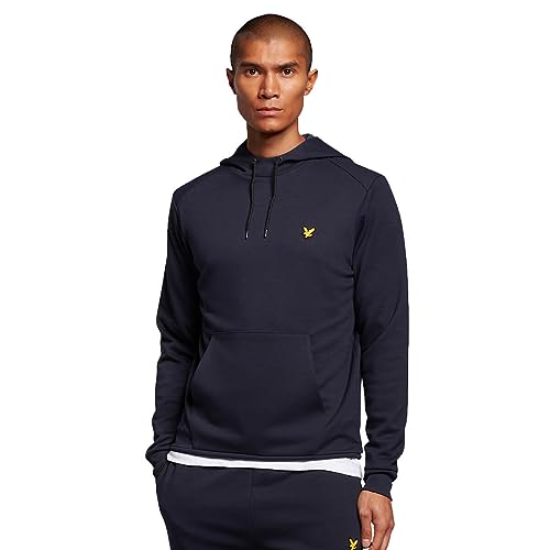 Lyle & Scott Herren über dem Kopf FlyGolf Hoody - Dunkles Marineblau - XL von Lyle & Scott