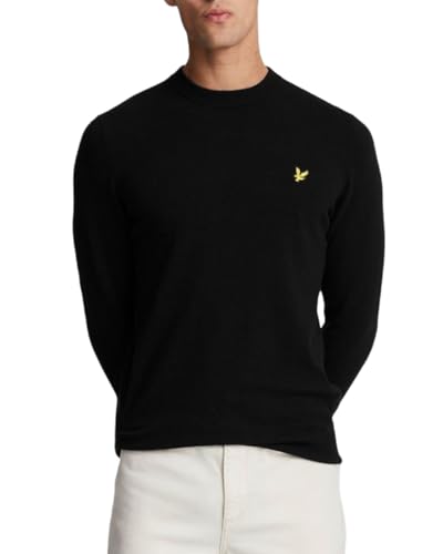 Lyle & Scott Herren Strickpullover – Lambswool | Weich & Angenehm | Meliert | XS-XXL von Lyle & Scott