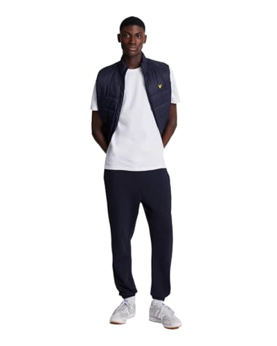 Lyle & Scott Herren Sweathose Basic – 100% Baumwolle | Slim Fit | Mit Bündchen | XS -XXL von Lyle & Scott
