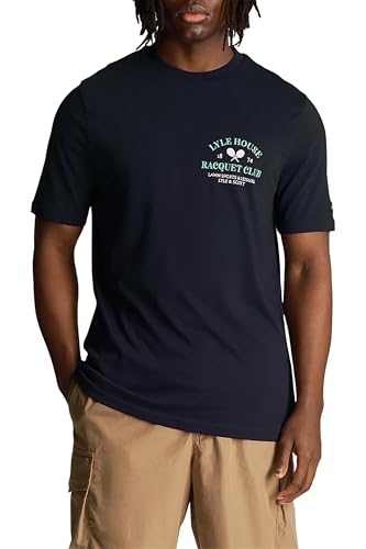Lyle & Scott Herren T-Shirt– 100% Baumwolle | Mit Rückenprint | Regular Fit | XS-XXL von Lyle & Scott