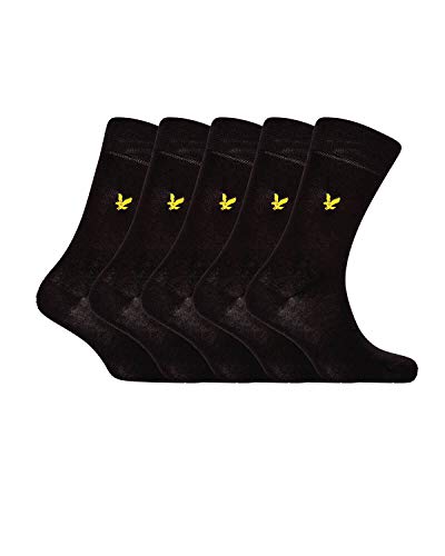 Lyle & Scott Herrensocken-Set 5 Paar LIAM - Komfortabel & Atmungsaktiv - Hochwertige Qualität & Langlebigkeit |-Adler-Logo von Lyle & Scott