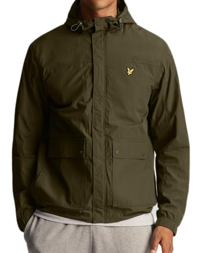 Lyle & Scott Kapuzen Jacke Herren mit Taschen - Eine leichte funktionsjacke Herren für einen bequemen Look bei jedem Wetter für Freizeit und Wandern| Größen XS -XXL von Lyle & Scott