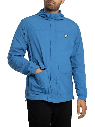 Lyle & Scott Kapuzen Jacke Herren mit Taschen - Eine leichte funktionsjacke Herren für einen bequemen Look bei jedem Wetter für Freizeit und Wandern| Größen XS -XXL von Lyle & Scott