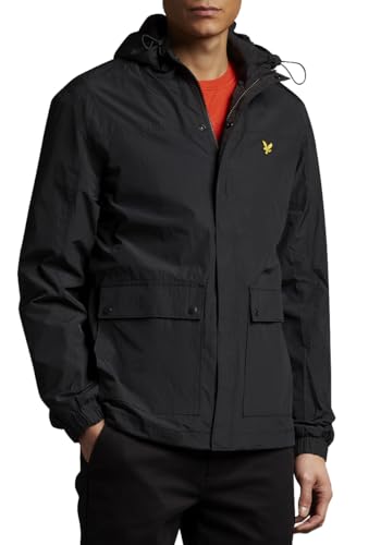 Lyle & Scott Kapuzen Jacke Herren mit Taschen - Eine leichte funktionsjacke Herren für einen bequemen Look bei jedem Wetter für Freizeit und Wandern| Größen XS -XXL von Lyle & Scott